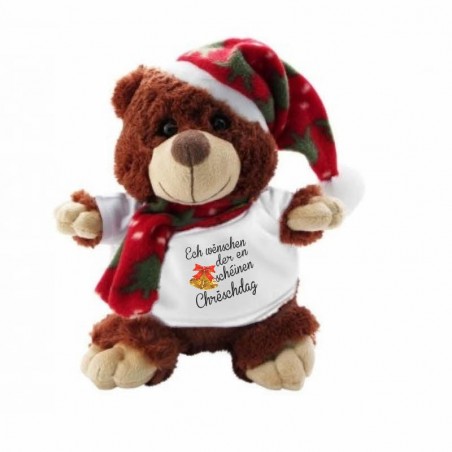 Weihnachts Kuscheltier selbst gestalten